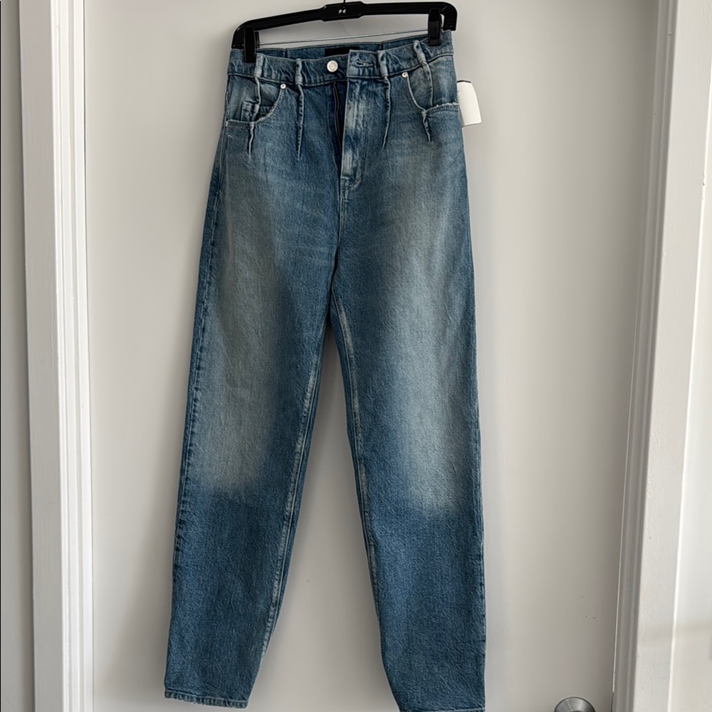 Rta Ele Pintuck Baggy Jeans in Vintage Westcoaspt size 25